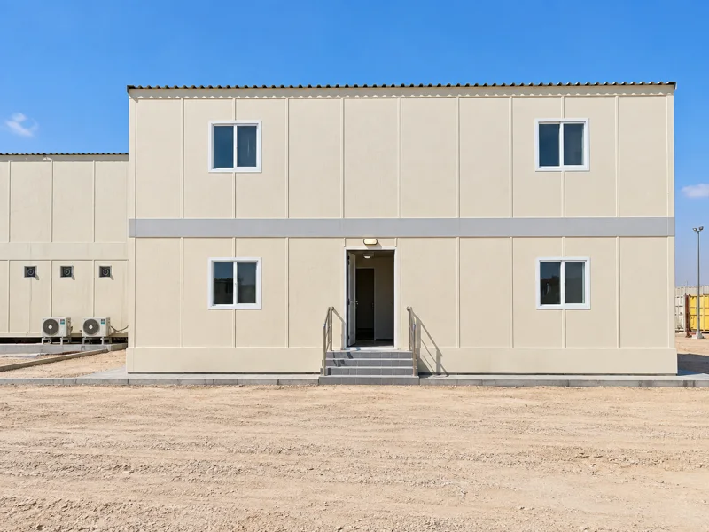 G+1 modular cabin building