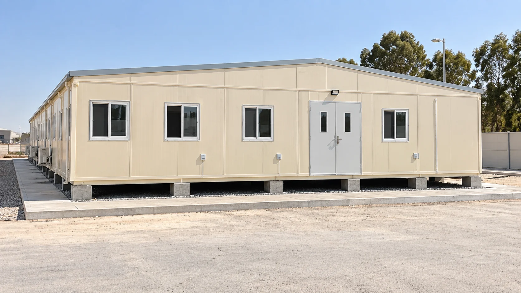 Joint cabin building