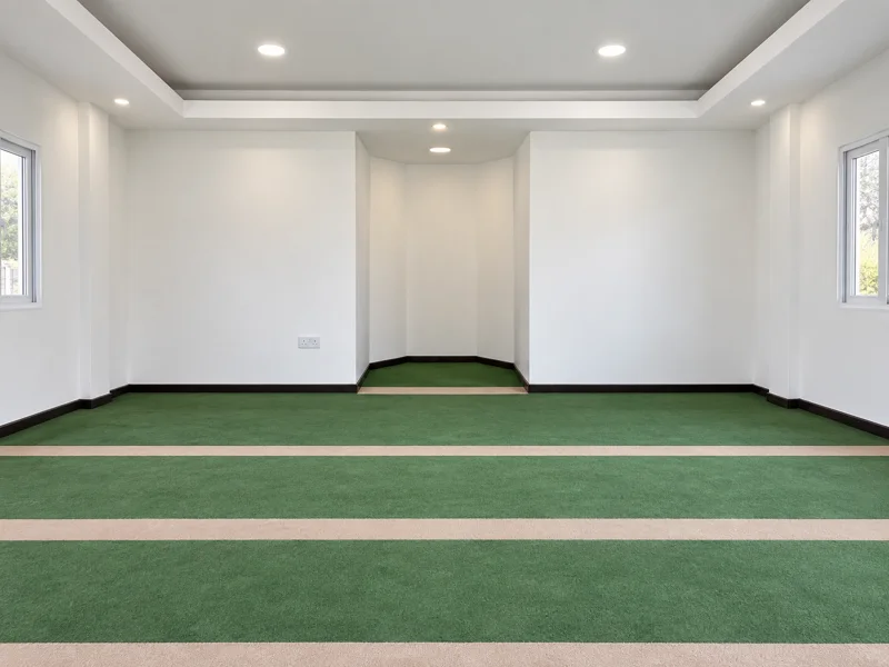 Mosque cabin interior