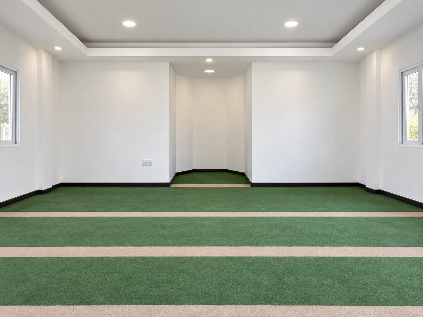 Mosque cabin interior