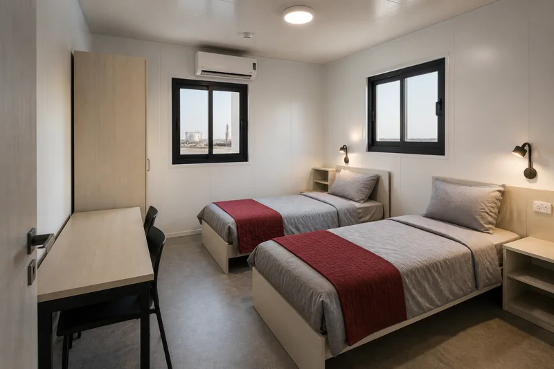 Accommodation cabin configuration